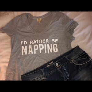 V-neck T-shirt